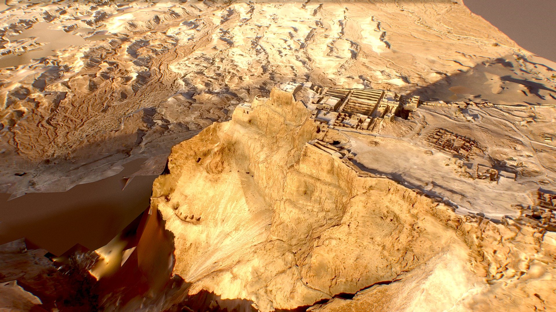 Masada Fortress & Dead Sea Plateau